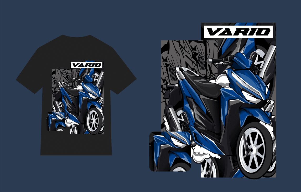 blue vario editable pdf vector