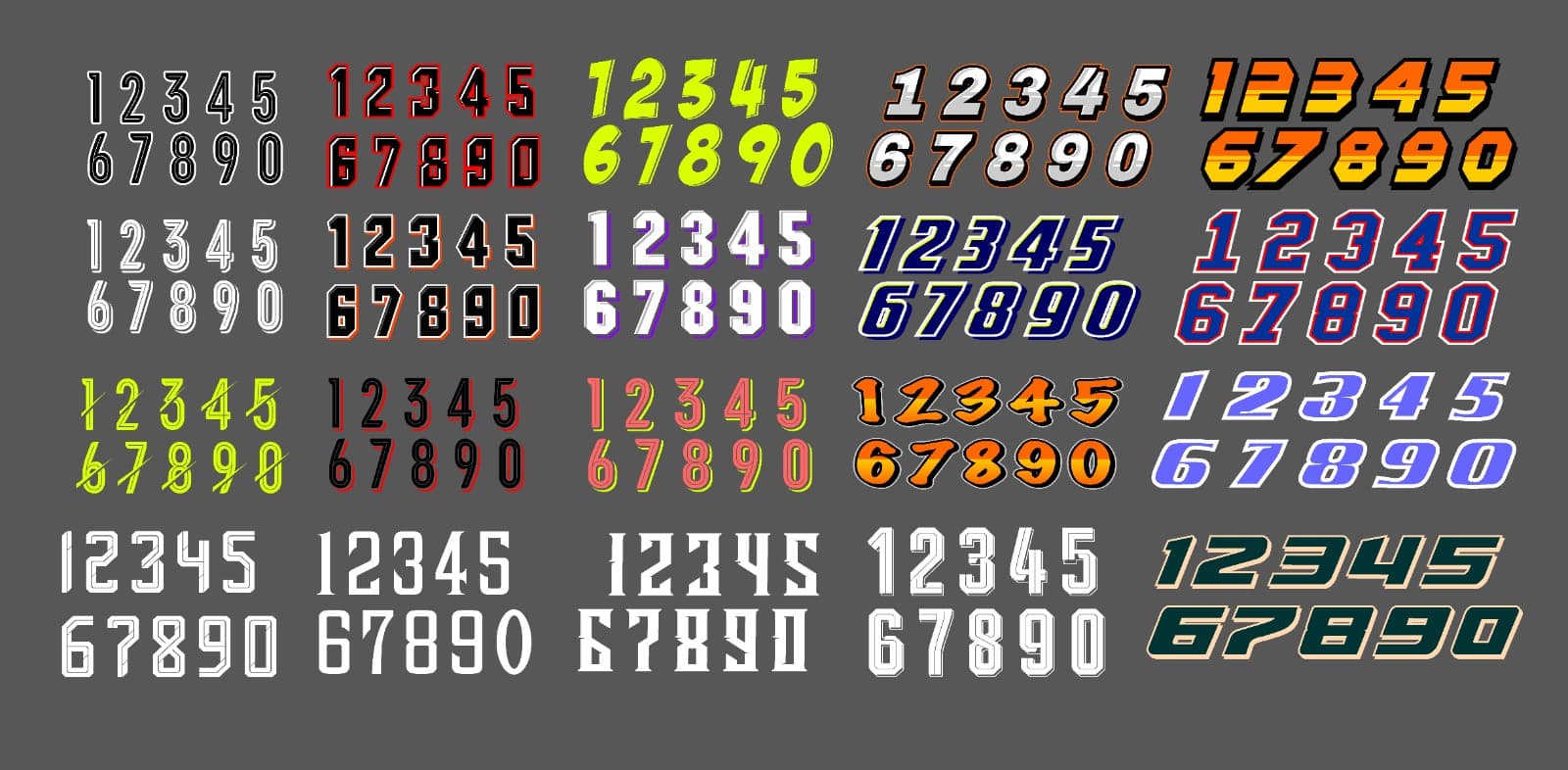 number for jersey full editable vector cdr