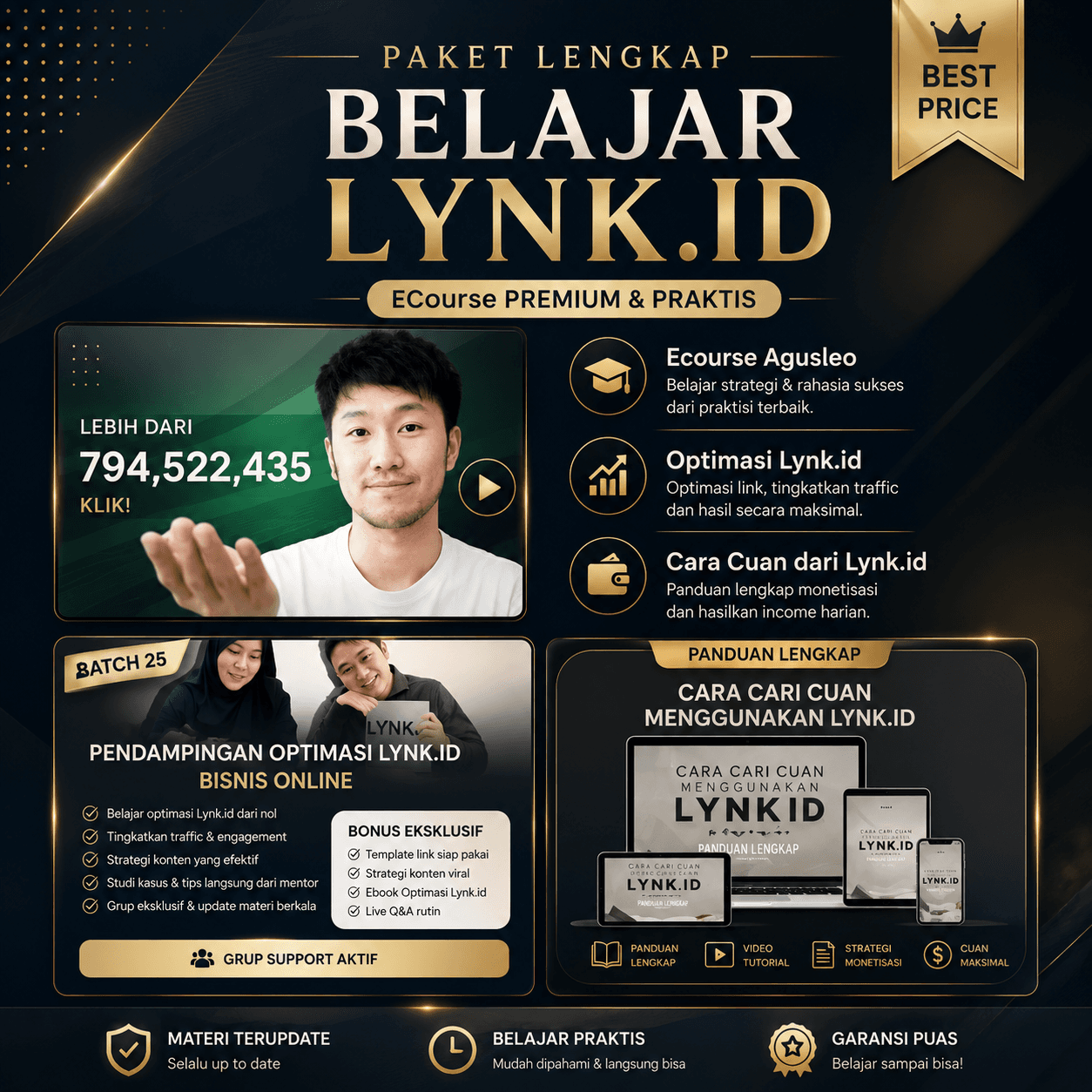 Belajar lengkap Lynk.id menjadi bussinesman handal