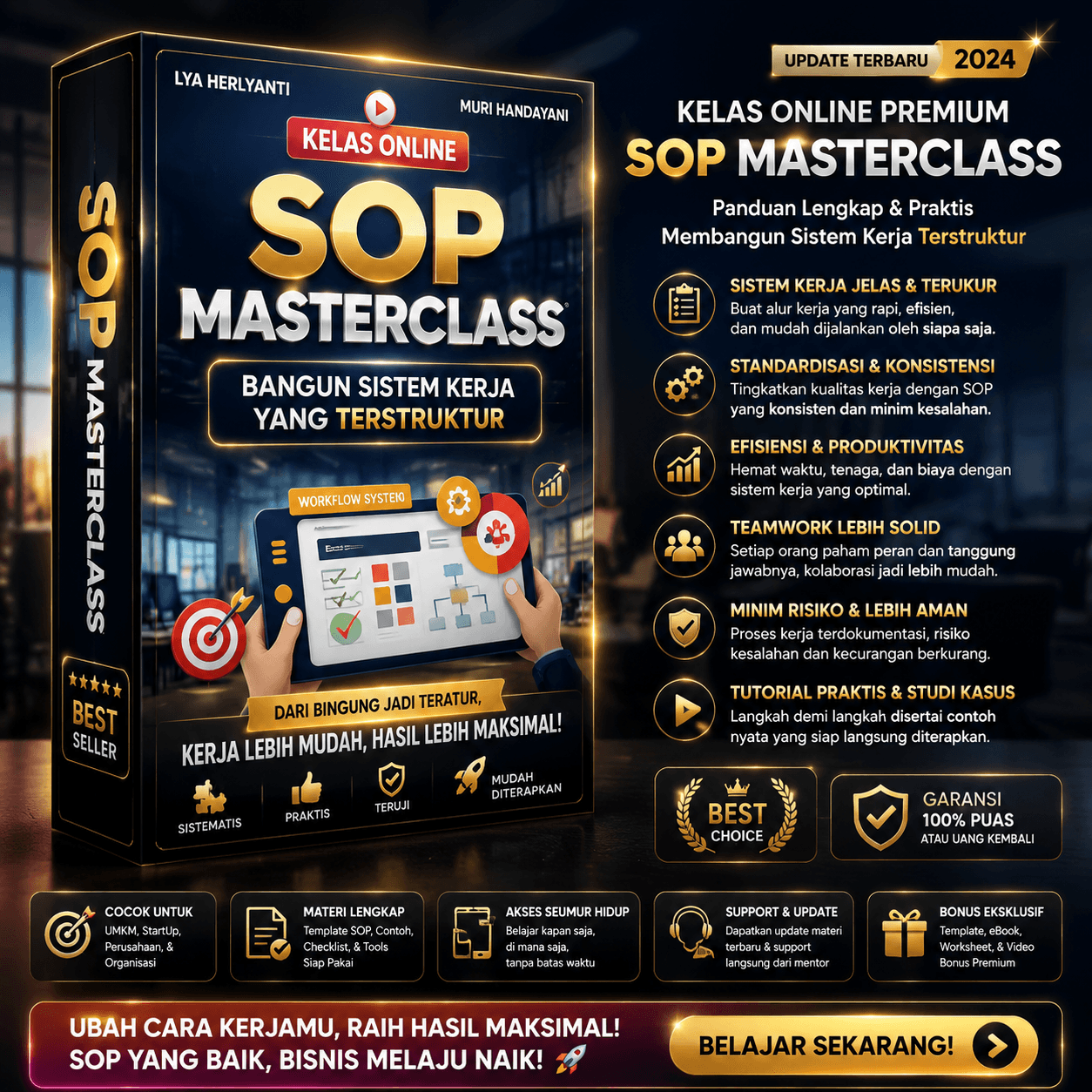 SOP masterclass panduan membuat SOP sampai paham