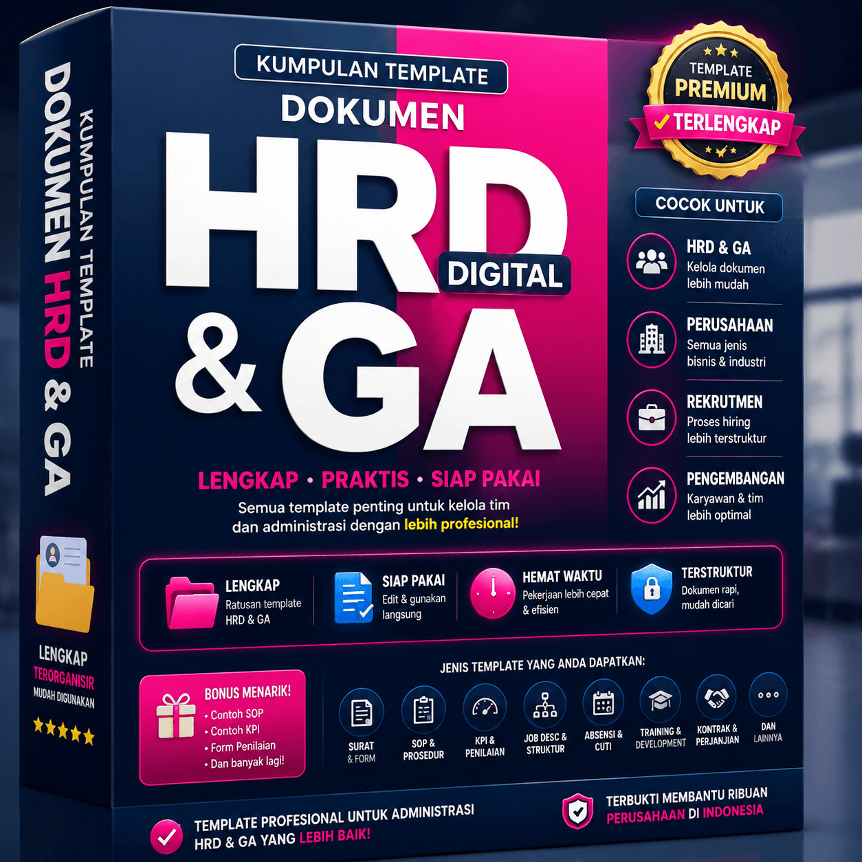 Tools untuk HRD dan GA otomasi mengelola sumber daya manusia