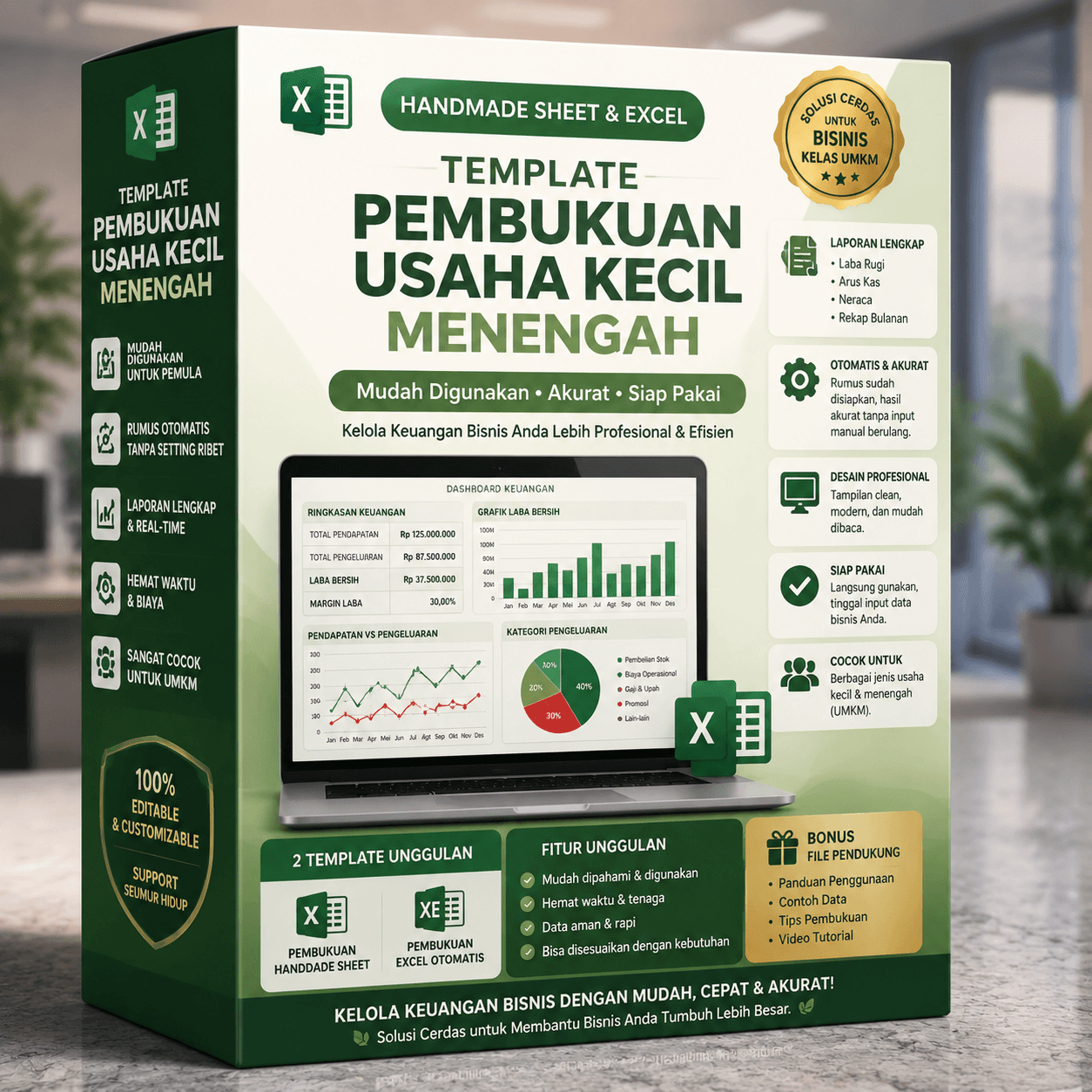 Tools lengkap pembukuan UMKM